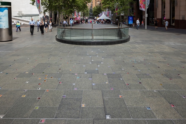 "Reflection" Memorial Martin Place by Johnson Pilton Walker and Jess Dare.
