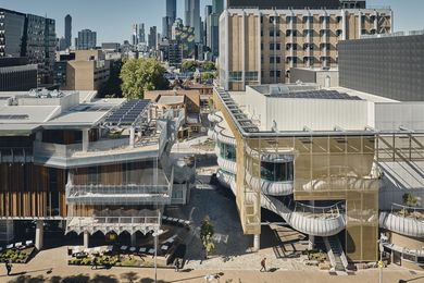 University of Melbourne Student Precinct by Lyons with Koning Eizenberg Architecture, NMBW Architecture Studio, Greenaway Architects, Architects EAT, Aspect Studios and Glas Urban
