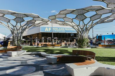 ARM Architecture has designed the $662 million masterplan for the revitalised Adelaide Riverbank Festival Plaza.