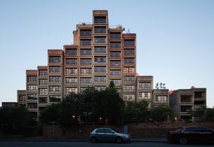 Sirius building in The Rocks, Sydney, designed by Tao Gofers, 1979.
