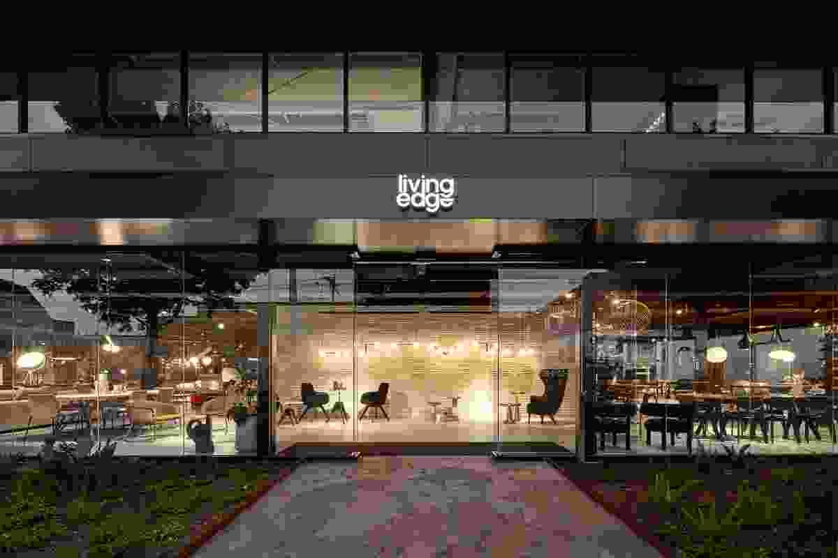 Living Edge's Melbourne flagship showroom by Bates Smart.