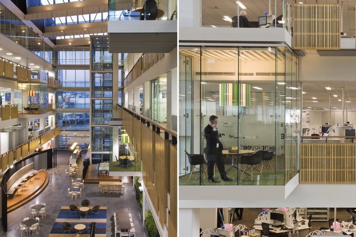 Winner: Emerging Design Professional Award — Meg Rowntree. One of her projects, the BNZ Harbour Quays building.