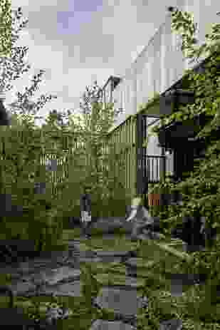 Y3 Garden reimagines the courtyard of Y3 House (2001) by Donovan Hill.