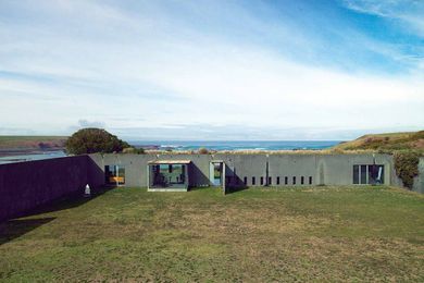 Phillip Island House by Denton Corker Marshall.