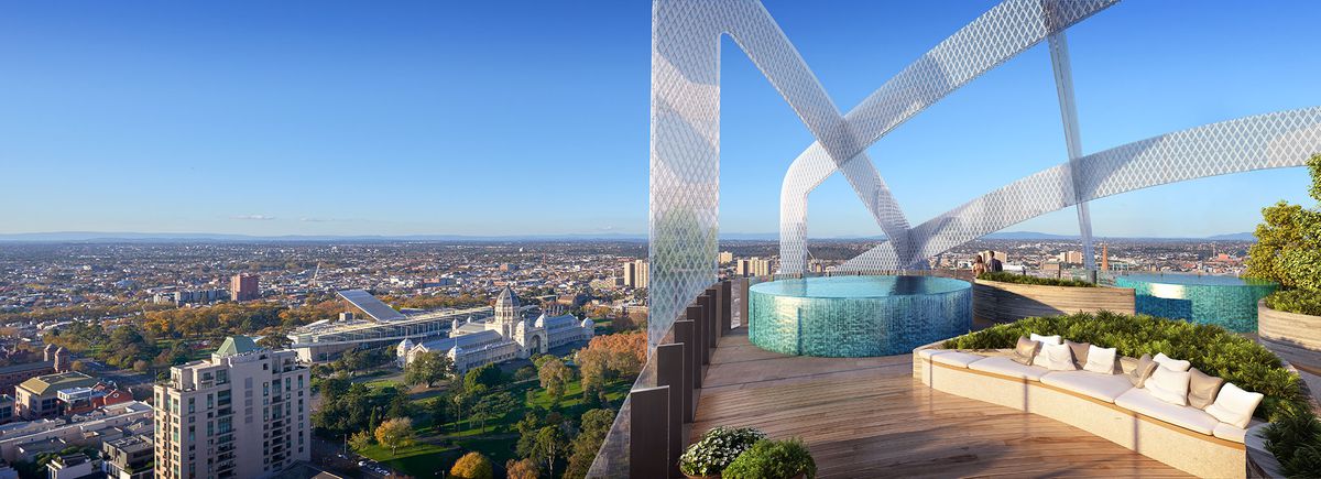 Philip Cox designs Melbourne apartment tower | ArchitectureAu