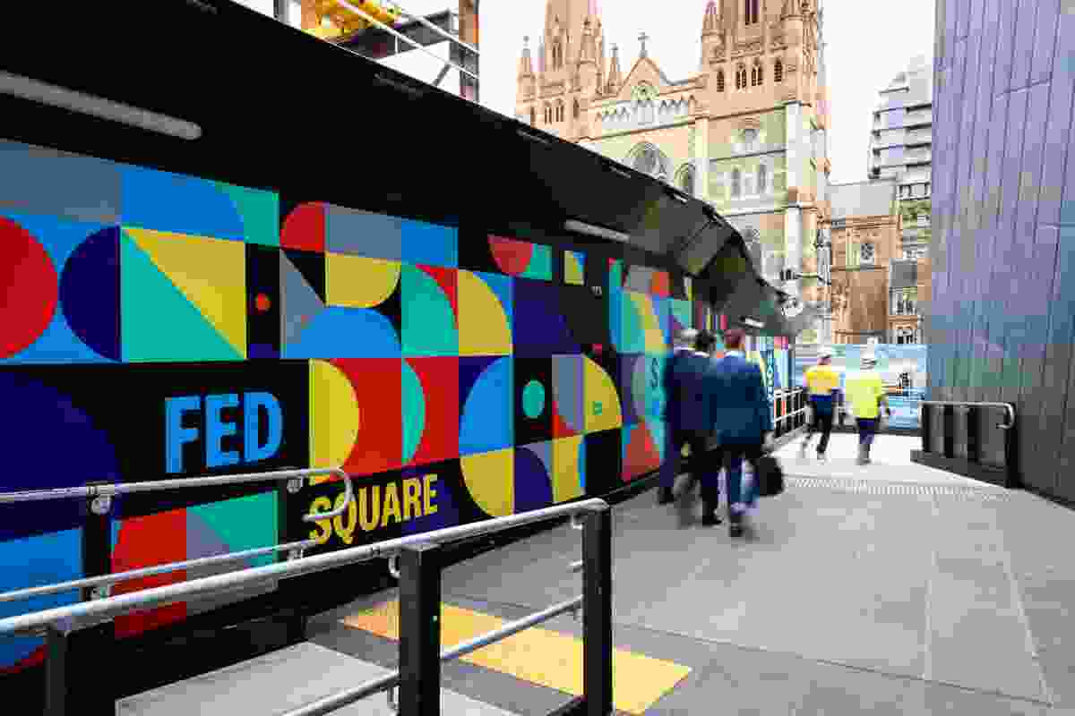 Metro Tunnel Creative Program by Cross Yarra Partnership Project Co., The Place Agency and Global Arts Projects.