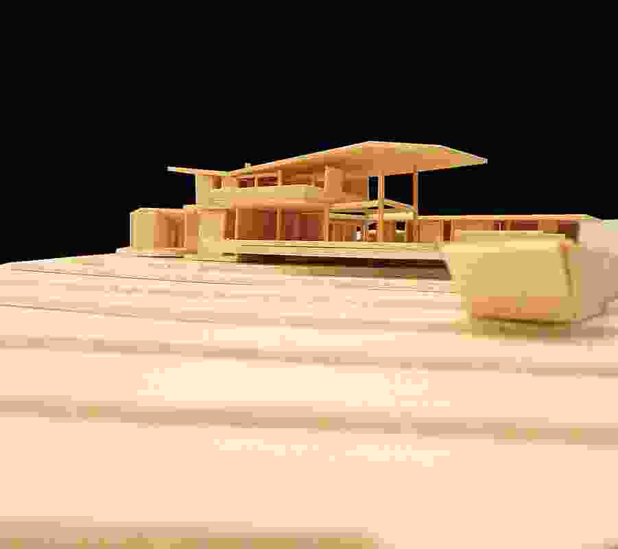 Byron Bay House (In progress): Model of house.