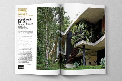 2015 Australian House of the Year: Planchonella House by Jesse Bennett Architect. 