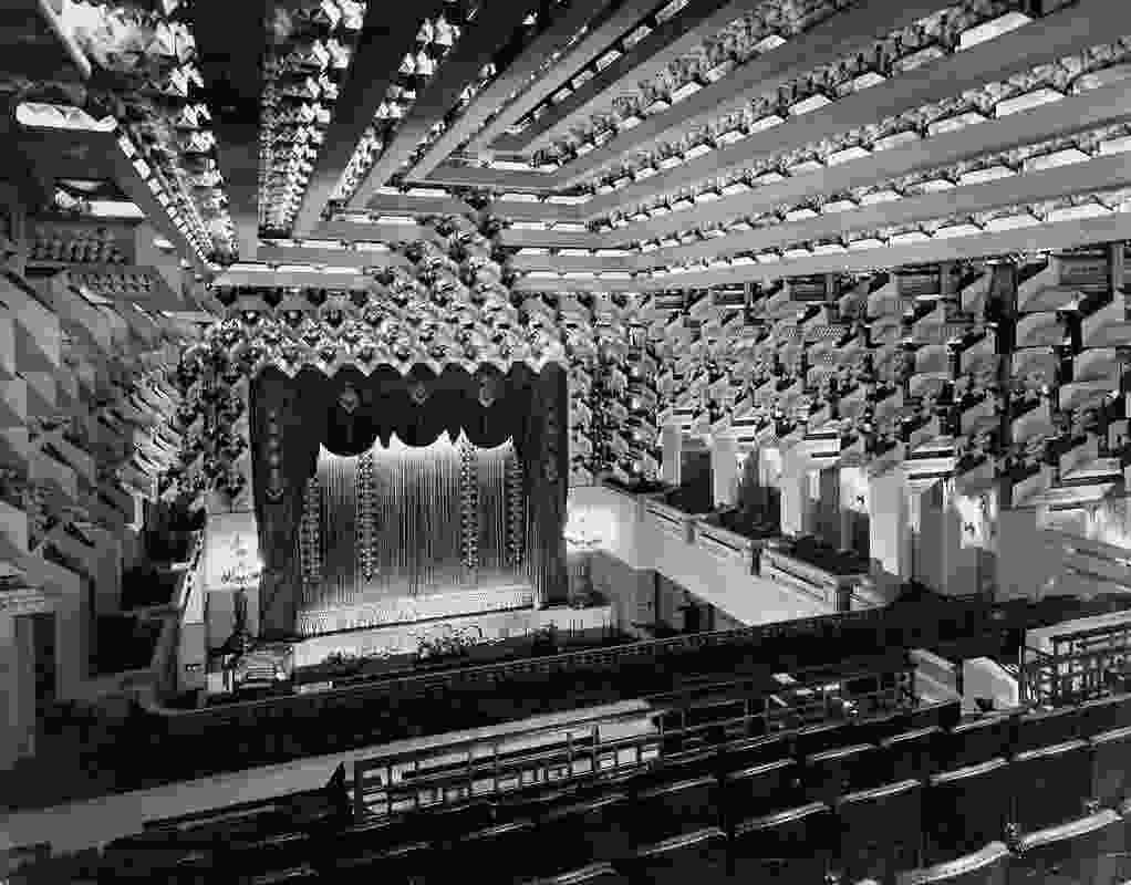 The original Capitol Theatre designed Walter Burley Griffin and Marion Mahony Griffin, 1924, had capacity for 2137 people.