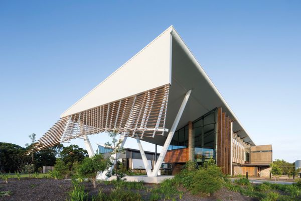 The Sustainable Buildings Research Centre at the University of Wollongong by Cox Richardson is one of the first buildings in Australia striving for Living Building Challenge certification.