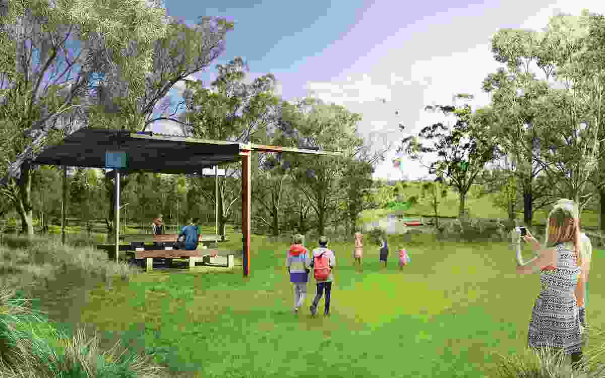 Southern Parklands Vision 2036 by Turf Design Studio and Environmental Partnership Collaboration (TDEP).