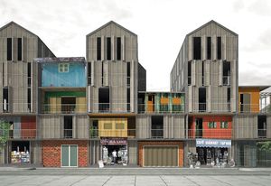 Sai Gon Informal by Ton Vu, winner of the 2011 AA Prize for Unbuilt Work, presented in 2012.