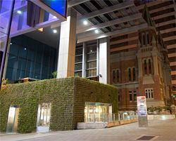 Greenhouse by Joost Bakker and designed by Fitt de Felice, St Georges Terrace, Perth.