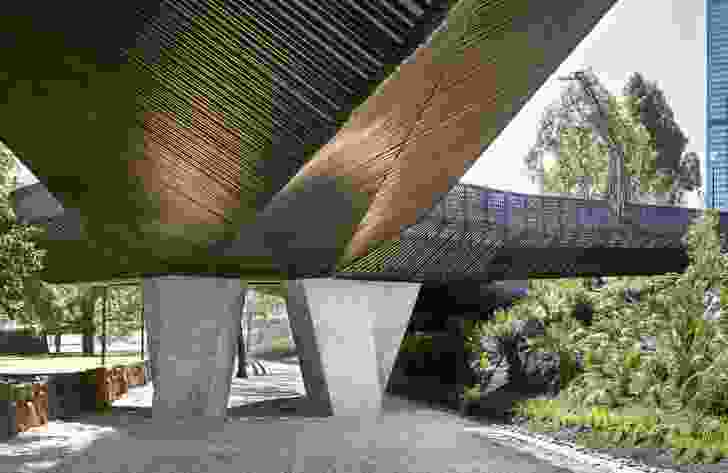 Tanderrum Bridge by John Wardle Architects with NADAAA and Oculus.