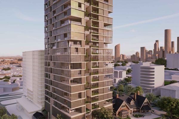 The new 25-storey proposal revises the approved 15-storey development.