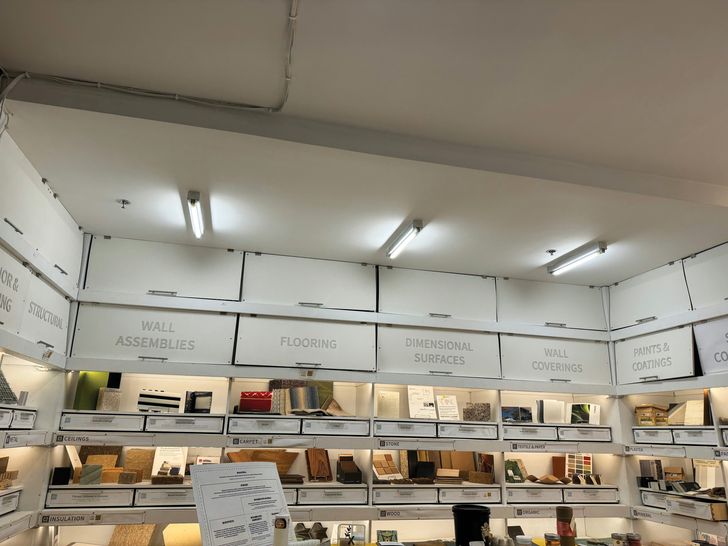 Donghia Healthier Materials Library, April 2024.