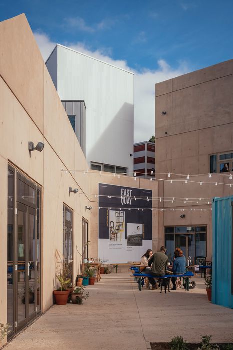 The design process for East Quay was shaped by a multi-faceted, open-ended community engagement process aimed at developing an alternative model for community-led development.