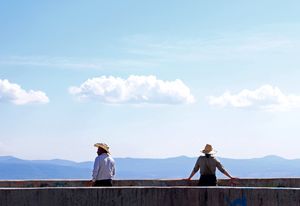 Spiral Lookout by HHF Architects at the Espinazo del Diablo or “Devils Backbone” mountain peak.