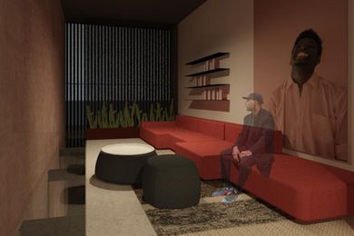 A project by Design Centre Enmore interior design graduate Ike Sonder, 2021 NSW / ACT Interior Decoration Graduate of the Year.