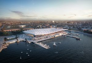 Sydney Fish Market by 3XN in partnership with BVN and Aspect Studios.