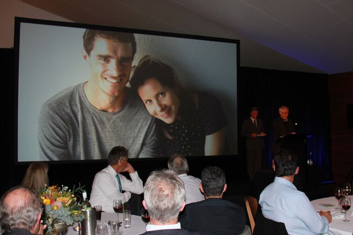 President’s Prize posthumous recipient, Ross Langdon.