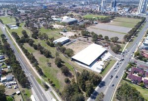 Woodward Park in Liverpool's CBD, Western Sydney.