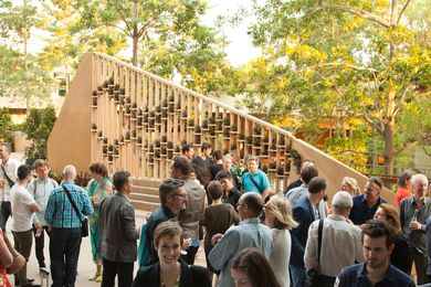 Installation from the 2014 Festival of Landscape Architecture: Forecast.
