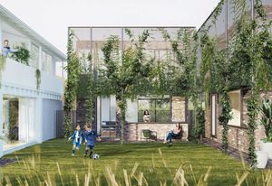 Dappled Dwellings by Trias – a winner of the Queensland government's "missing middle" housing design competition.