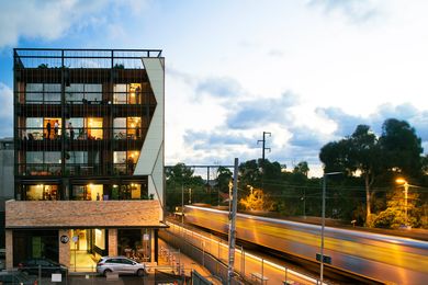 Located in the Melbourne suburb of Brunswick, The Commons is a twenty-four unit residential development conceived as a vertical community.