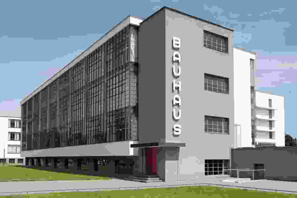 The Bauhaus school in Dessau, Germany.