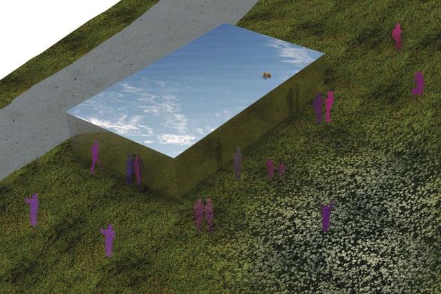 The proposal by Florian Busch Architects, OAK Architects, YMO and Wayne Moskwa.