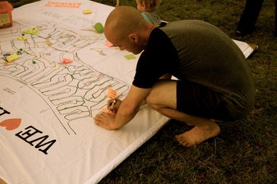 Collaborative Action Plan by CoDesign Studio and UDLA for Karawara Public Open Space.