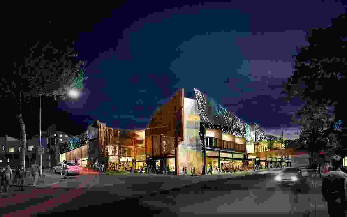 Wollongong Central expansion by Rice Daubney and GPT.