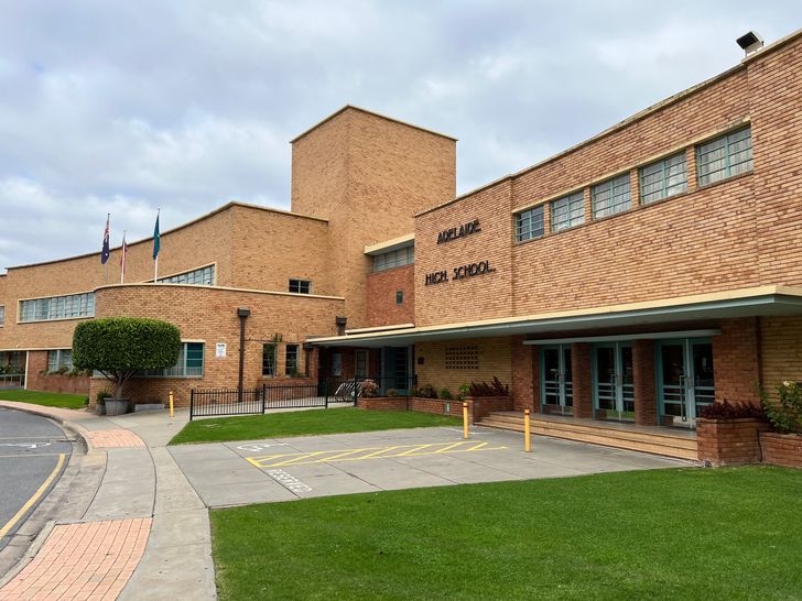 Adelaide High School – Edward B. Fitzgerald and John R. Brogan.