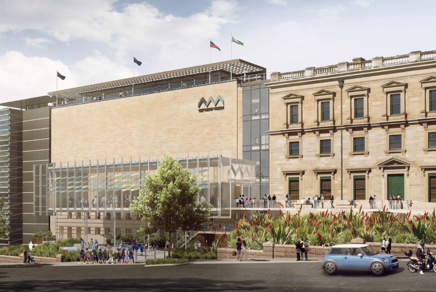 The proposed refurbishment of the Australian Museum by Hames Sharley and Neeson Murcutt.