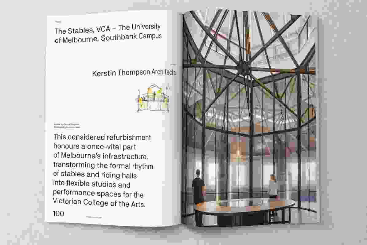 The Stables, VCA – The University of Melbourne, Southbank Campus by Kerstin Thompson Architects.