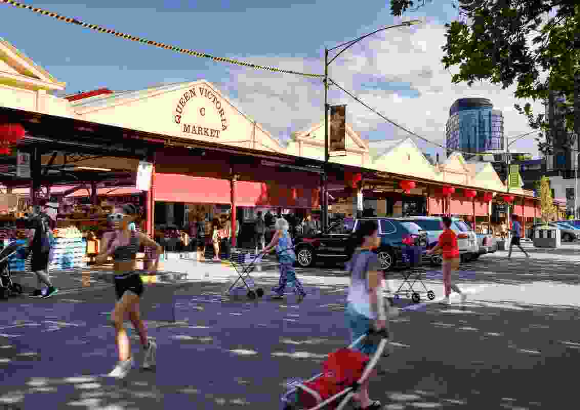 Queen Victoria Markets Shed Restoration A-D, H-I by NH Architecture with Trethowan Architecture