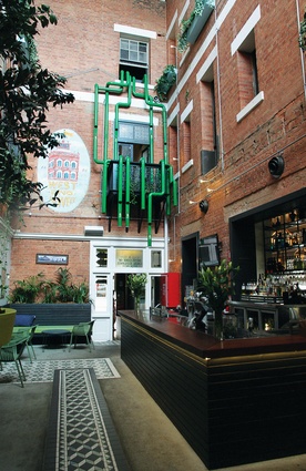 The Fox Hotel Heineken Installation by Design Clarity