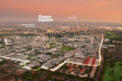 Green Square Town Centre by City of Sydney.