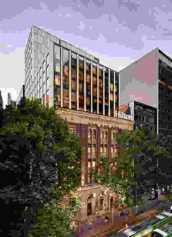 Award for Heritage: Hilton Melbourne Little Queen Street by Lovell Chen with Bates Smart