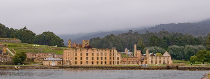 The main building at the Port Arthur Historic Site.