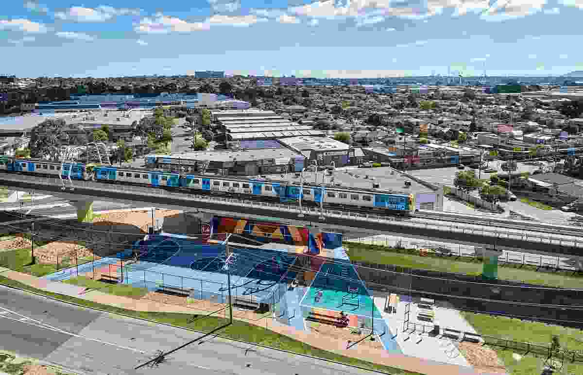 Caulfield to Dandenong Level Crossing Removal by Cox Architecture and Aspect Studios.