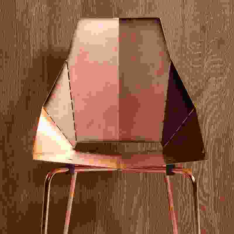 Copper Real Good dining chair from Blu Dot.