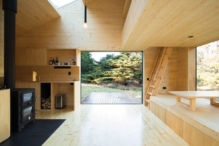 Bruny Island Cabin by Maguire and Devine Architects.