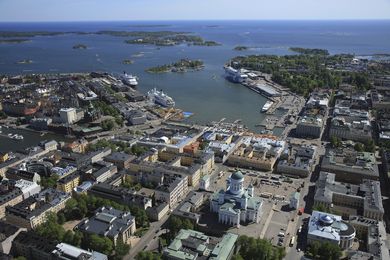 Helsinki South Harbour has been proposed as the site of the New Museum of Architecture and Design.