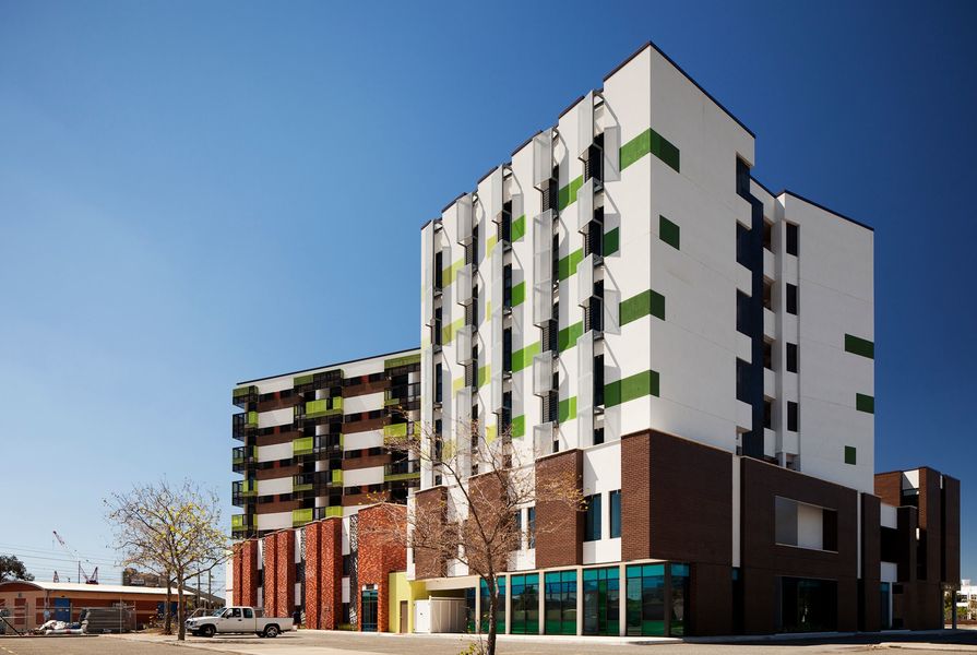 Lime Street by Formworks Architecture won The Harold Krantz Award for Residential Architecture – Multiple Housing at the 2013 WA Architecture Awards.