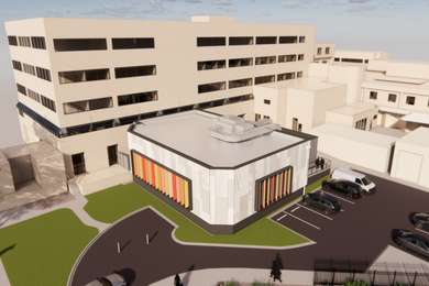 Bendigo Hospital Rehabilitation Centre by Clarke Hopkins Clarke.