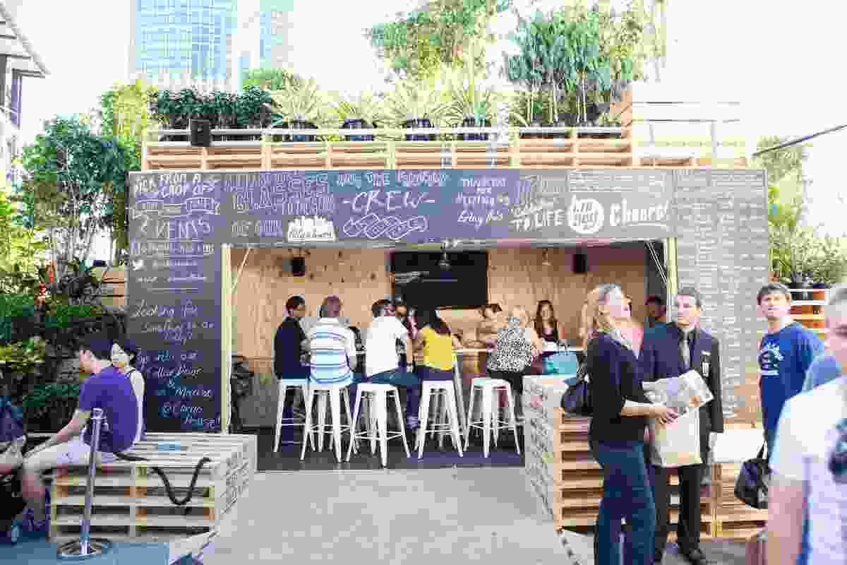 Temporary Design finalist: Urban Coffee Farm and Brew Bar by Hassell.