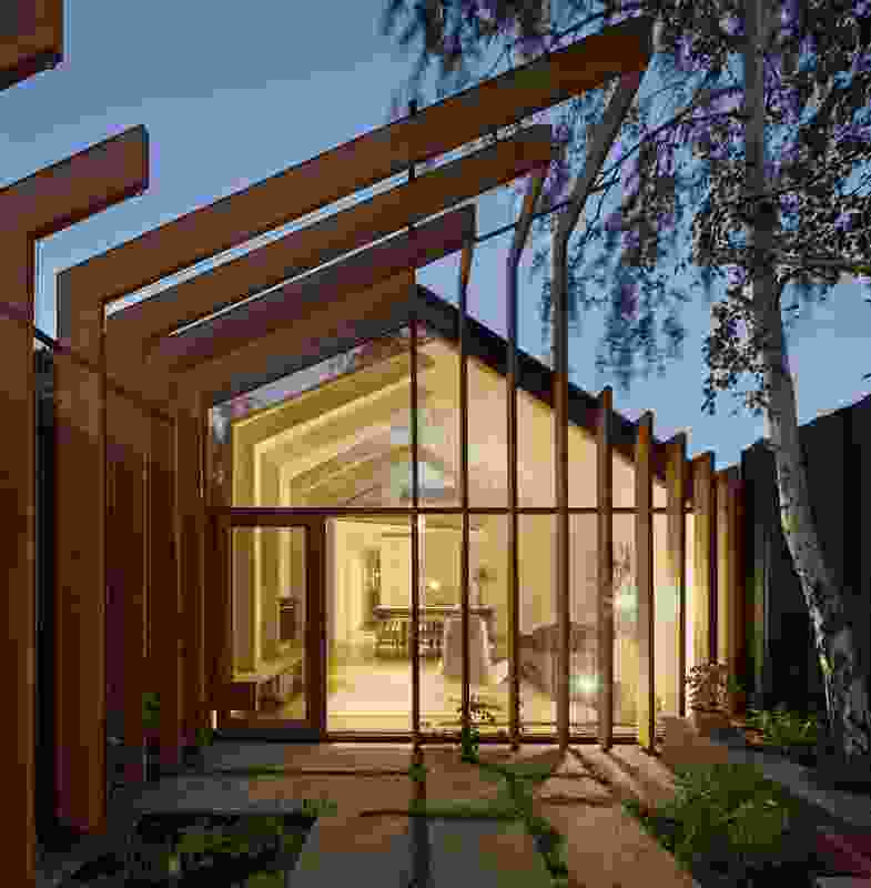 Cross Stitch House by FMD Architects.