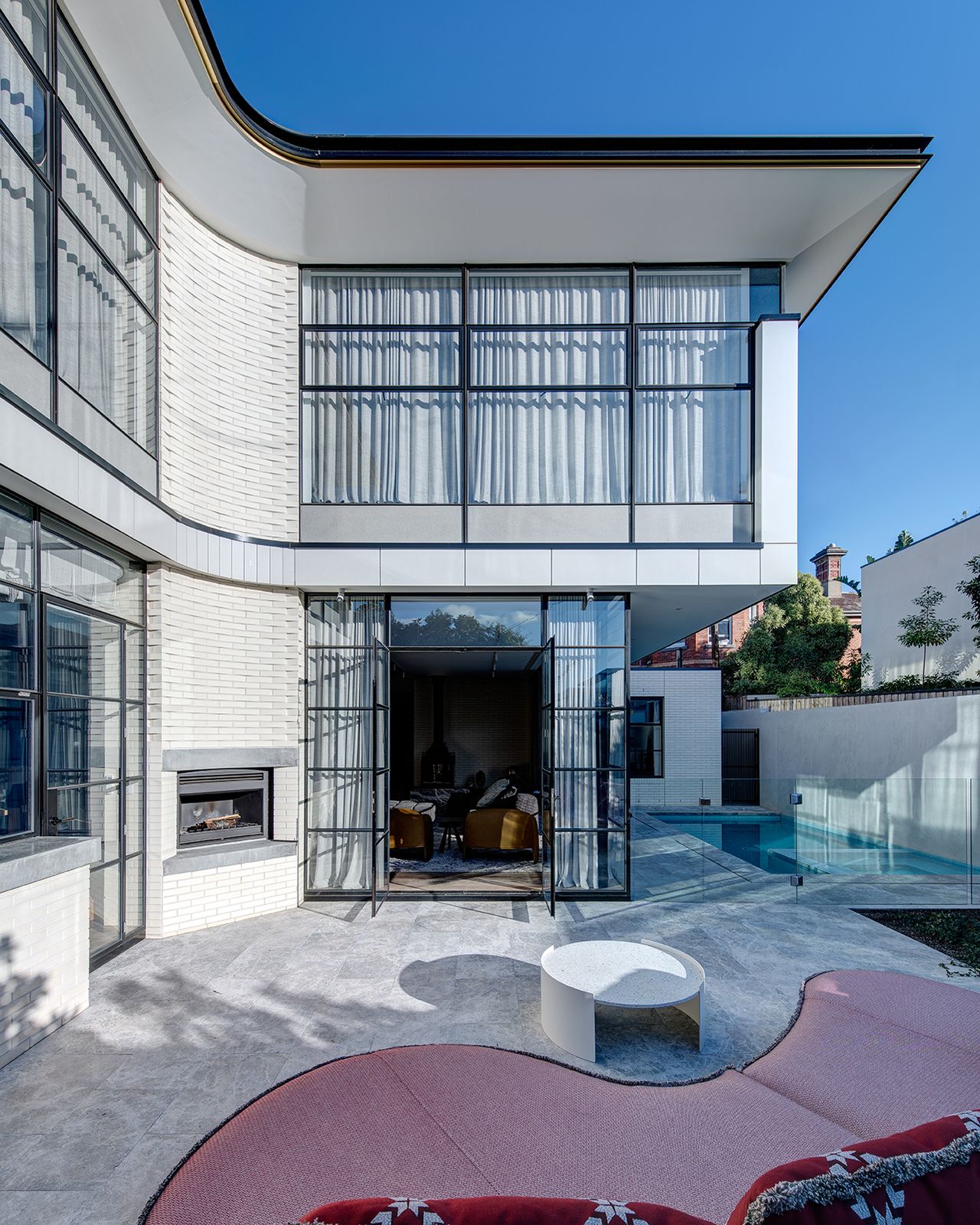 Flow Facade Pattern Flow House by Lai Cheong Brown | ArchitectureAu